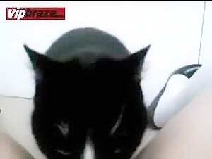 Watch Now: Black Cat Licking Pussy in Free Porn Video!